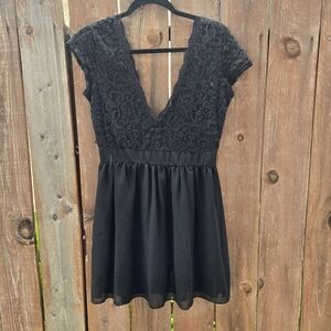 Black Lace Dress
